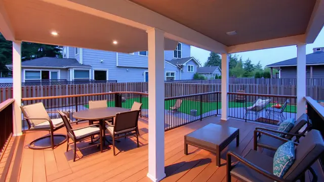 Composite deck building in North Bend OR – Premier Coastal Construction