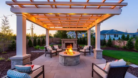 Outdoor living space in Bandon OR – Premier Coastal Construction